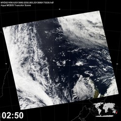 Level 1B Image at: 0250 UTC