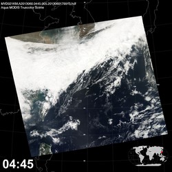 Level 1B Image at: 0445 UTC