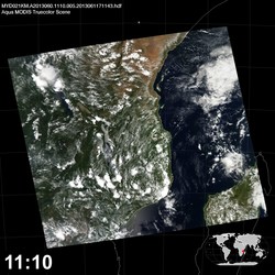 Level 1B Image at: 1110 UTC