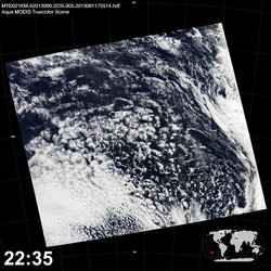 Level 1B Image at: 2235 UTC