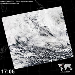 Level 1B Image at: 1705 UTC