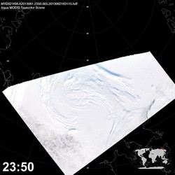 Level 1B Image at: 2350 UTC