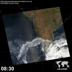 Level 1B Image at: 0830 UTC