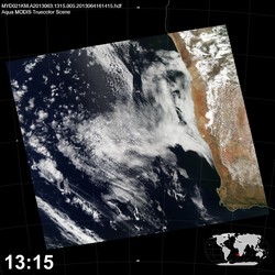 Level 1B Image at: 1315 UTC