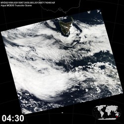 Level 1B Image at: 0430 UTC