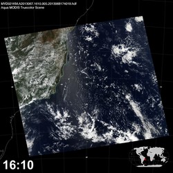 Level 1B Image at: 1610 UTC