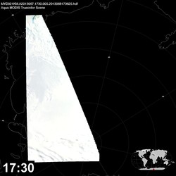 Level 1B Image at: 1730 UTC