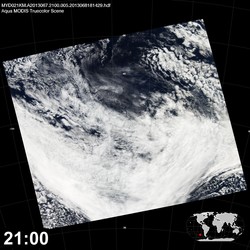 Level 1B Image at: 2100 UTC