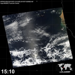 Level 1B Image at: 1510 UTC