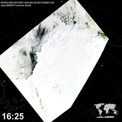 Level 1B Image at: 1625 UTC