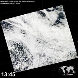 Level 1B Image at: 1345 UTC