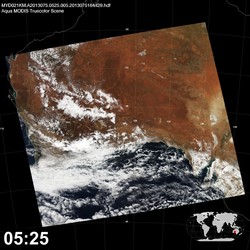 Level 1B Image at: 0525 UTC