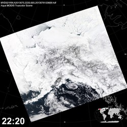 Level 1B Image at: 2220 UTC