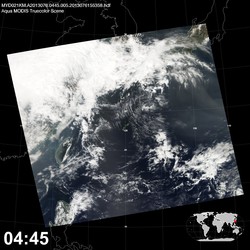 Level 1B Image at: 0445 UTC