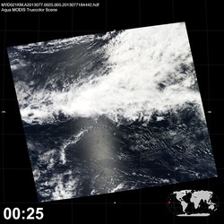 Level 1B Image at: 0025 UTC