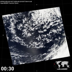 Level 1B Image at: 0030 UTC