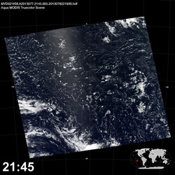 Level 1B Image at: 2145 UTC