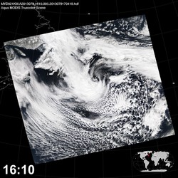 Level 1B Image at: 1610 UTC