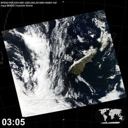 Level 1B Image at: 0305 UTC