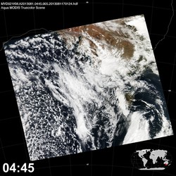 Level 1B Image at: 0445 UTC