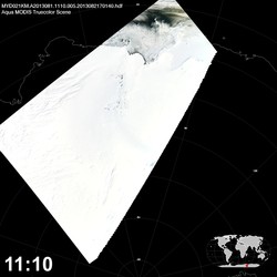 Level 1B Image at: 1110 UTC