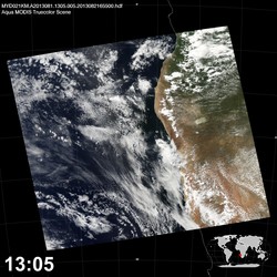 Level 1B Image at: 1305 UTC