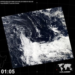 Level 1B Image at: 0105 UTC