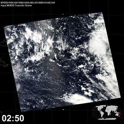 Level 1B Image at: 0250 UTC