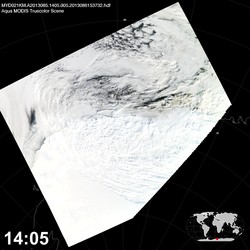 Level 1B Image at: 1405 UTC