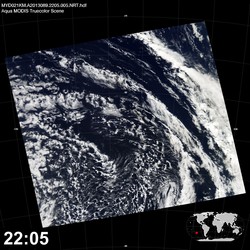 Level 1B Image at: 2205 UTC