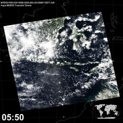 Level 1B Image at: 0550 UTC