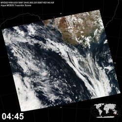 Level 1B Image at: 0445 UTC