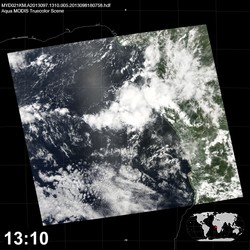 Level 1B Image at: 1310 UTC