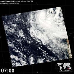 Level 1B Image at: 0700 UTC