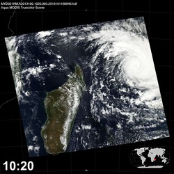 Level 1B Image at: 1020 UTC