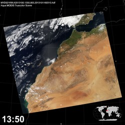 Level 1B Image at: 1350 UTC