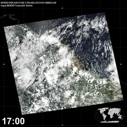 Level 1B Image at: 1700 UTC