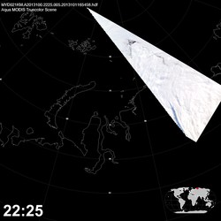 Level 1B Image at: 2225 UTC