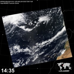 Level 1B Image at: 1435 UTC