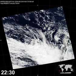 Level 1B Image at: 2230 UTC