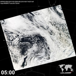 Level 1B Image at: 0500 UTC