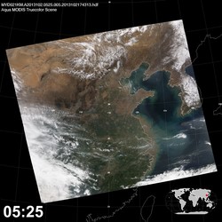 Level 1B Image at: 0525 UTC