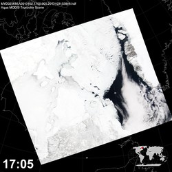 Level 1B Image at: 1705 UTC