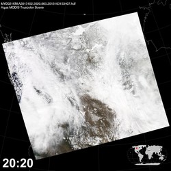 Level 1B Image at: 2020 UTC