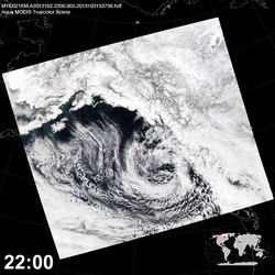 Level 1B Image at: 2200 UTC