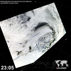 Level 1B Image at: 2305 UTC