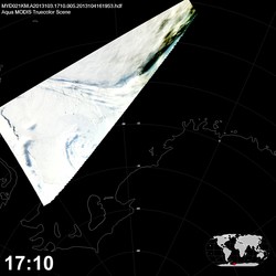 Level 1B Image at: 1710 UTC