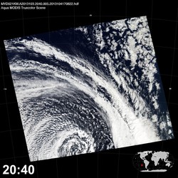 Level 1B Image at: 2040 UTC