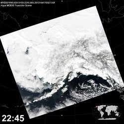 Level 1B Image at: 2245 UTC