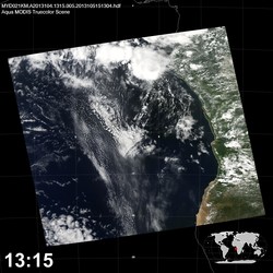 Level 1B Image at: 1315 UTC